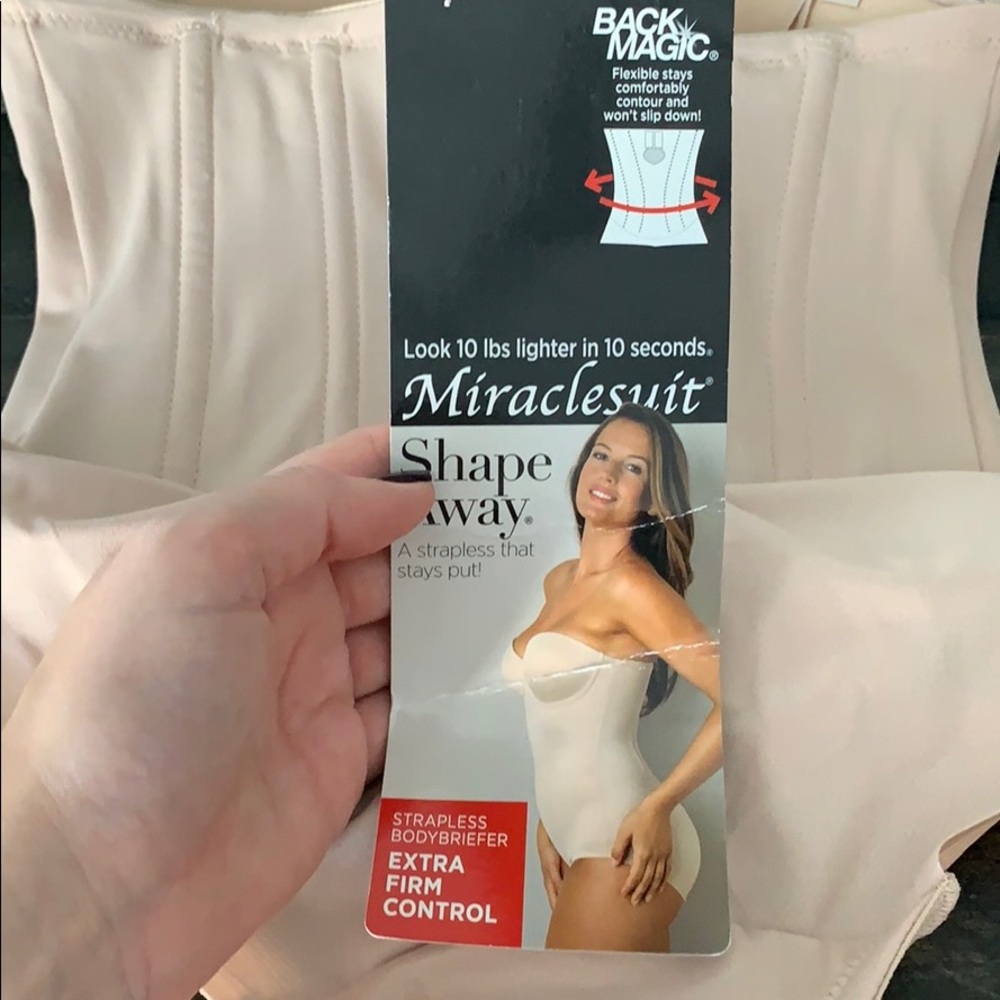 New Miraclesuit strapless bodybrief size 34C - Picture 4 of 4